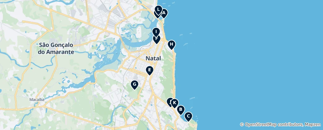 Natal Essentials 地图
