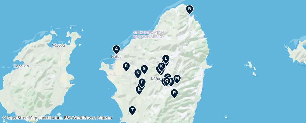 Map of Sacred Sites and Places of Worship