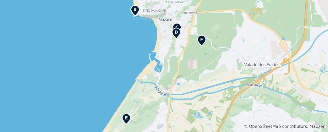 Map of Coastal Heritage Forts and Lighthouses