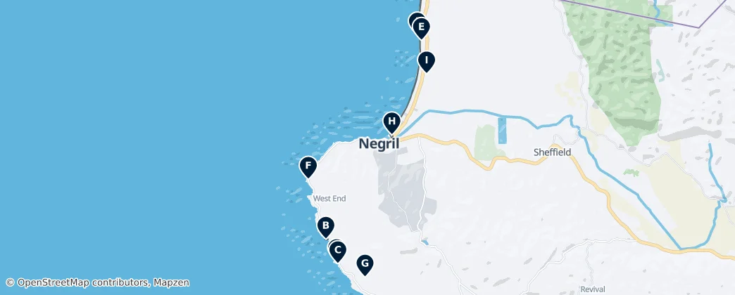 Negril Essentials — Map