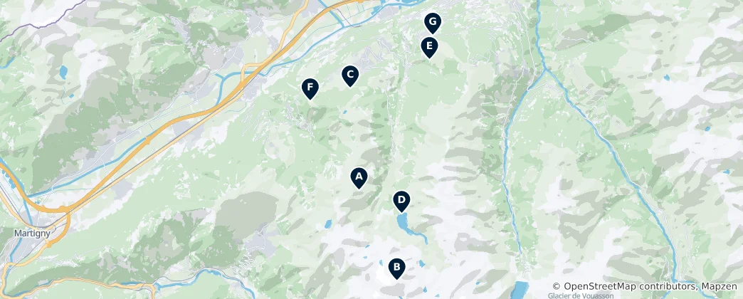 Mapa Nendaz Essentials
