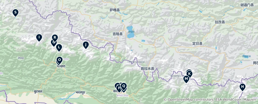 Map of Nepal Essentials