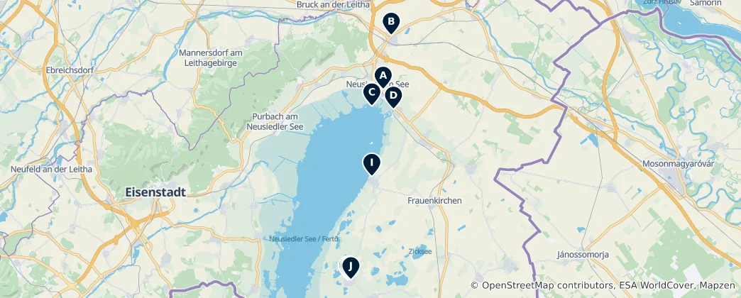 Wineries & Regional Flavors 地图