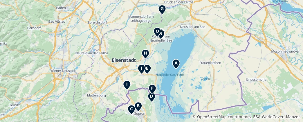 Map of Historic Heritage Sites