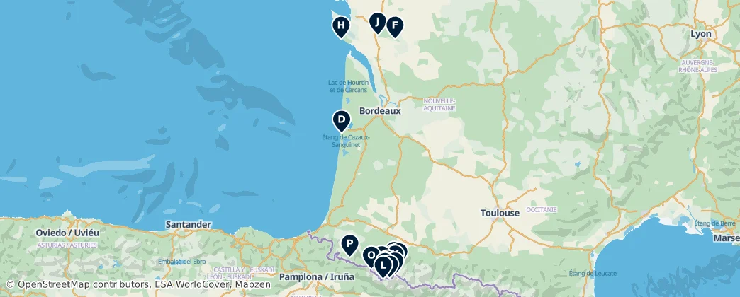 Natural Wonders – Mapa