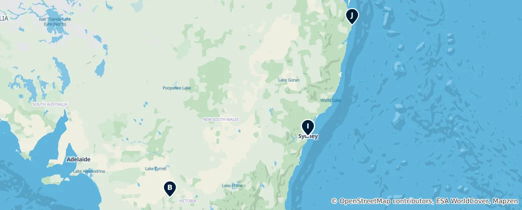 Mappa di Cultural & Historic Highlights