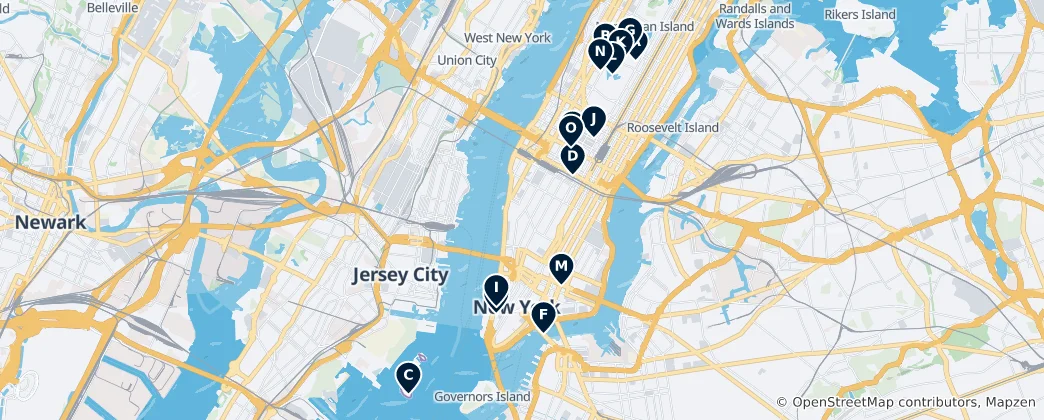 Mapa New York City: To nejlepší, co musíte vidět
