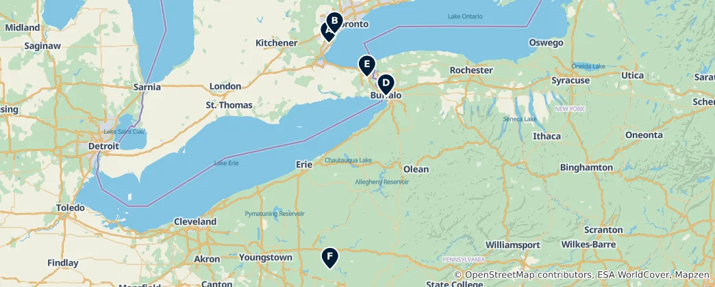 Map of Premier Sports & Golf