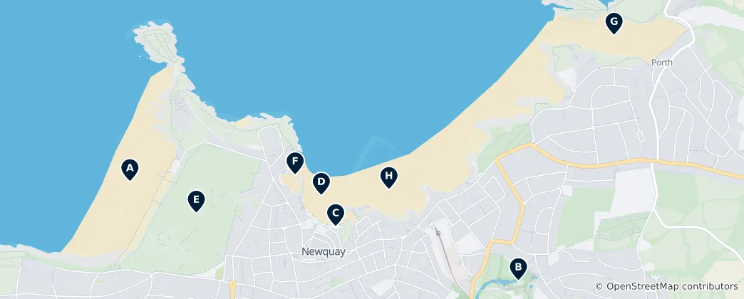 Mapa Newquay Essentials