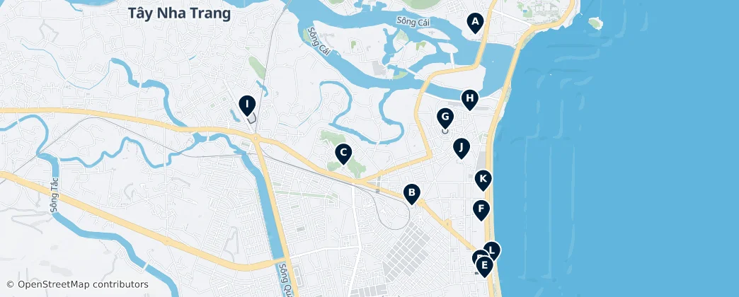 Nha Trang's Unmissable Treasures — Mappa