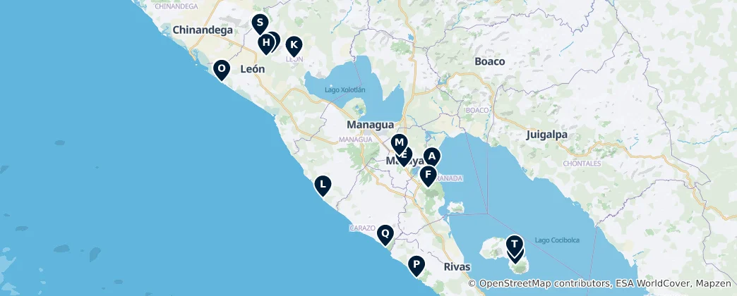 Map of Scenic Viewpoints and Geological Wonders