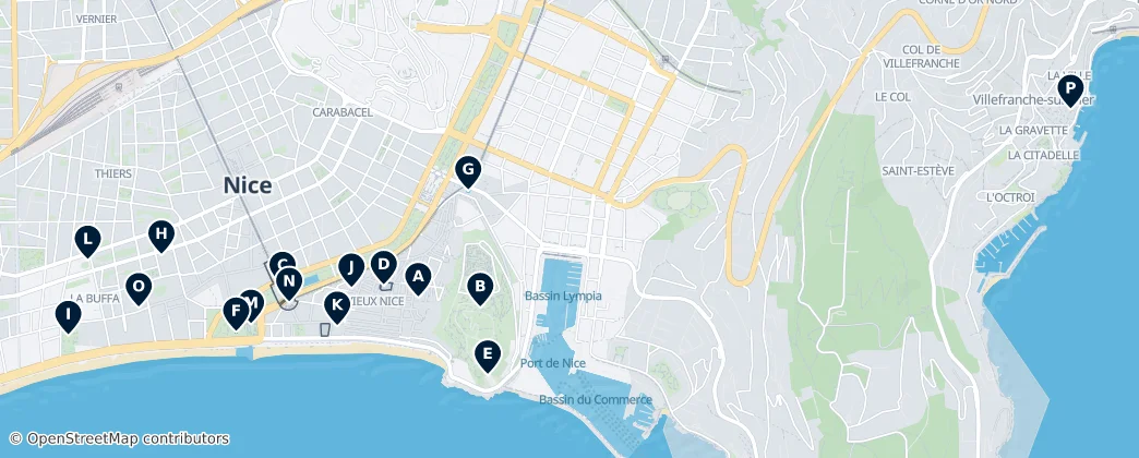Historic Architecture & Monuments — Map