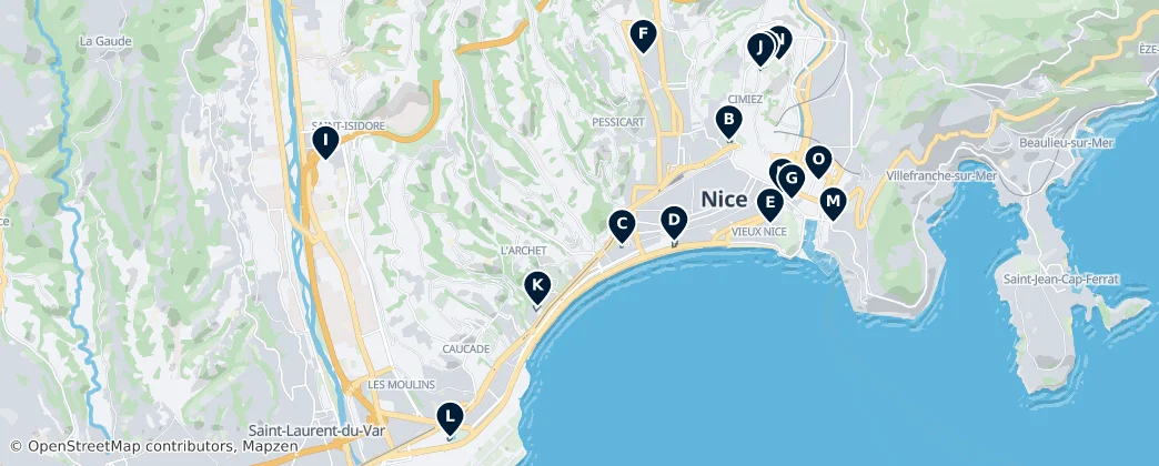 Museums & Galleries — Map