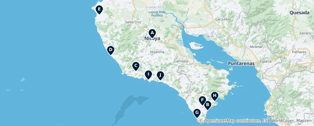 Map of Churches & Spiritual Sites