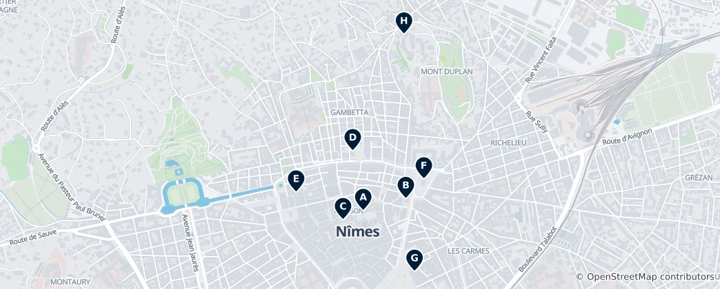 Map of Notable Religious Sites