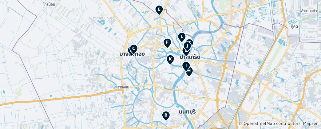 Mapa Buddhist Temples & Shrines