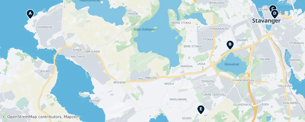 Historic Sites — Map