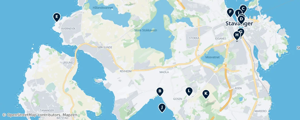 Rennesøy Region Essentials — Map