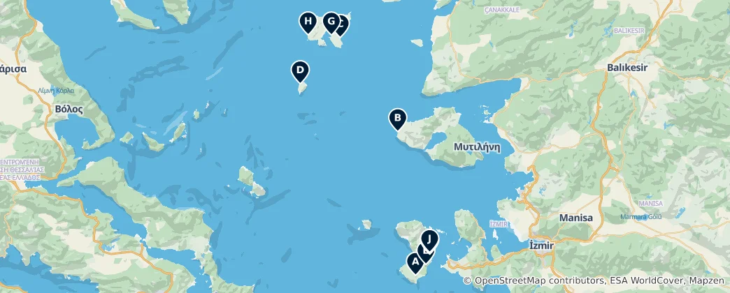 Mapa De Museums & Galleries