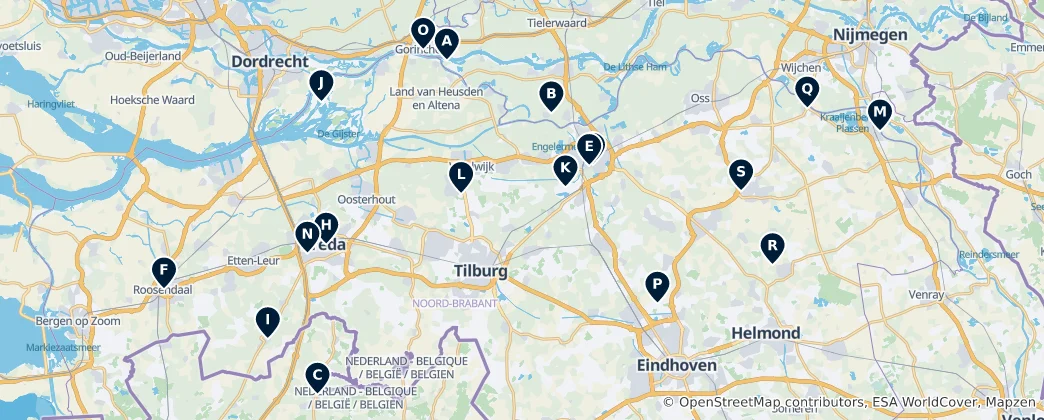 Map of Museums and Galleries