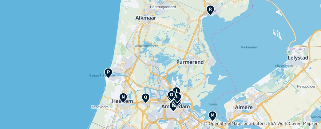 Carte de Amsterdam Museums & Galleries