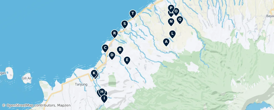 Map of Muslim Places of Worship