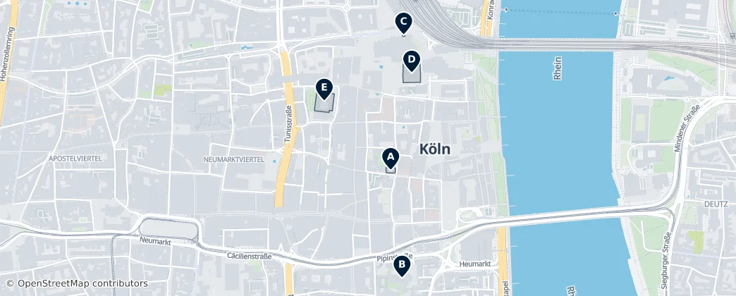 Cologne's Hidden Gems — Mappa