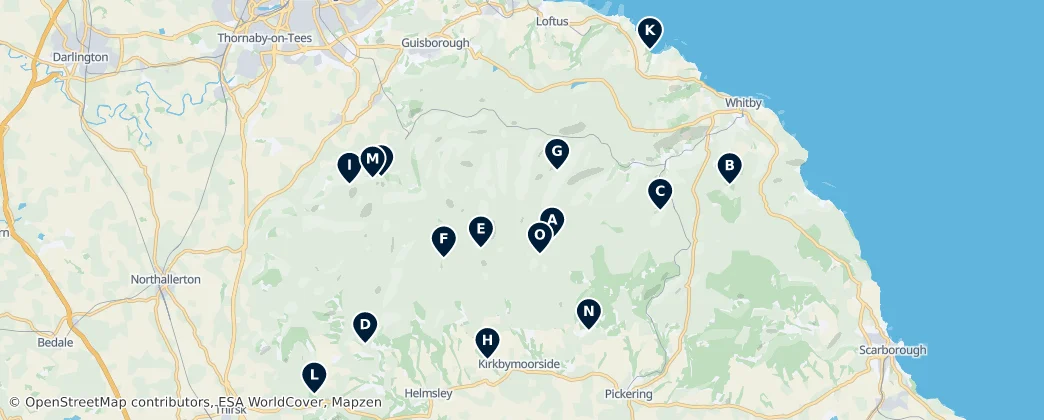 Carte de Natural Wonders of the Moors