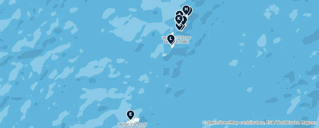 Map of Best Beaches