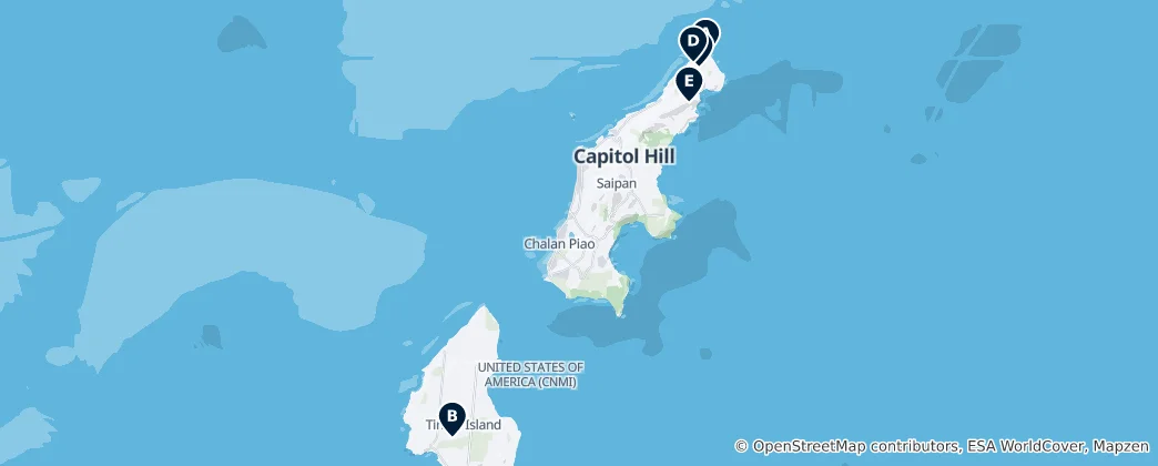 Map of Historic Sites