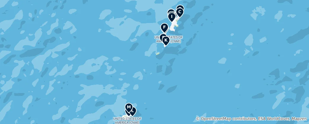 Map of Northern Mariana Islands Essentials