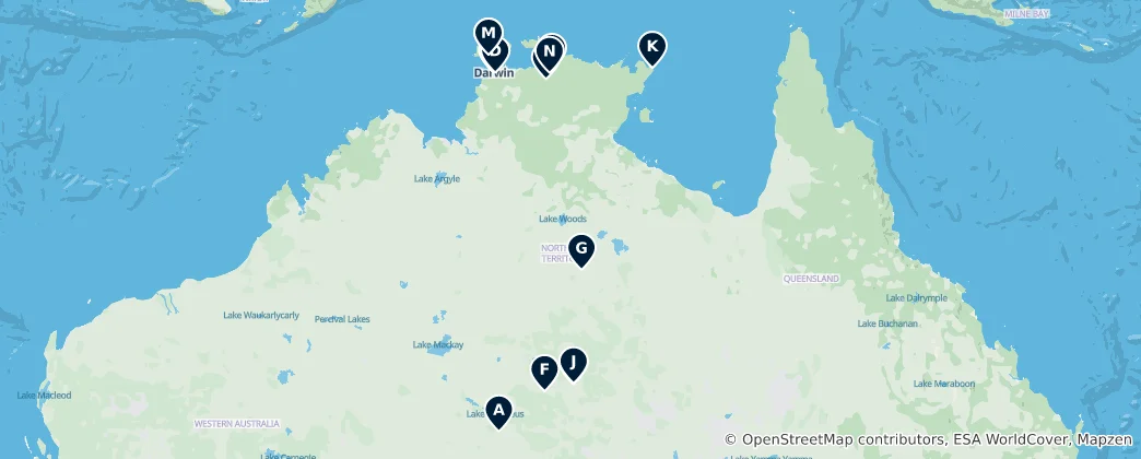 Mappa di Cultural Heritage