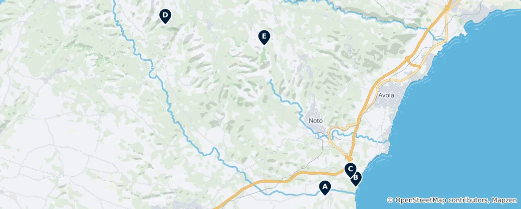 Map of Ancient Archaeological Sites