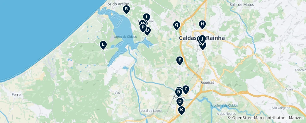 Karte von Historical Heritage Sites
