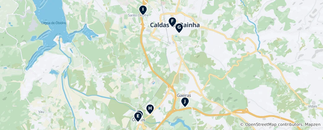 Mappa di Religious Heritage Sites