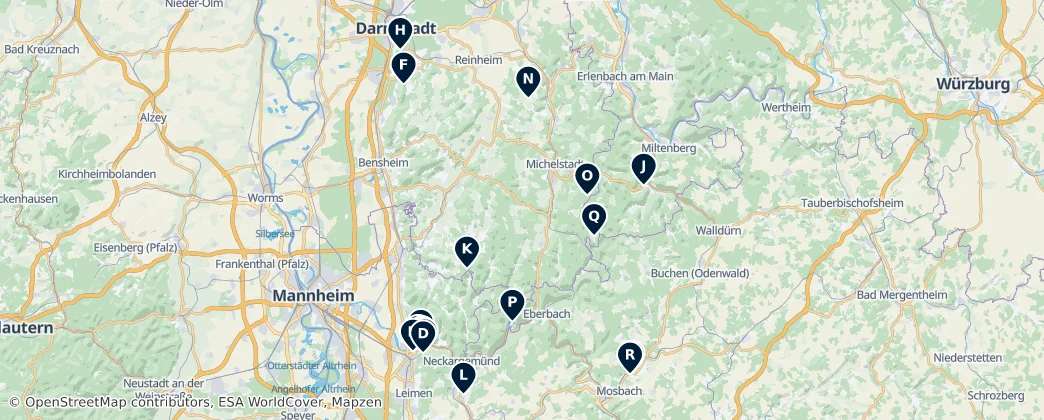 Hidden Gems & Ancient Sites — Kaart