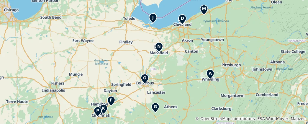 Mapa De Hidden Gems