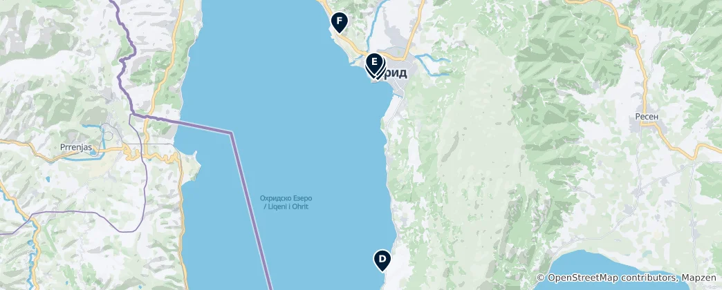 Mapa Ancient Sites & Ruins