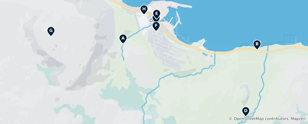Mappa di Ólafsvík Essentials