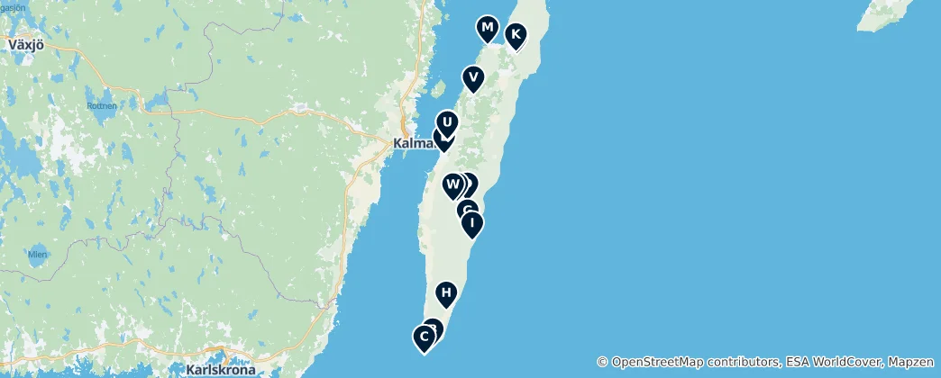 Mappa di Nature and Wildlife Wonders