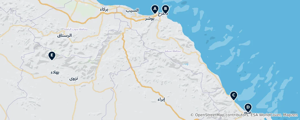 Mappa di Museums & Culture