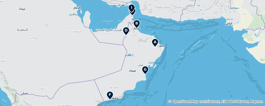 Carte de Oman's Absolute Must-Sees
