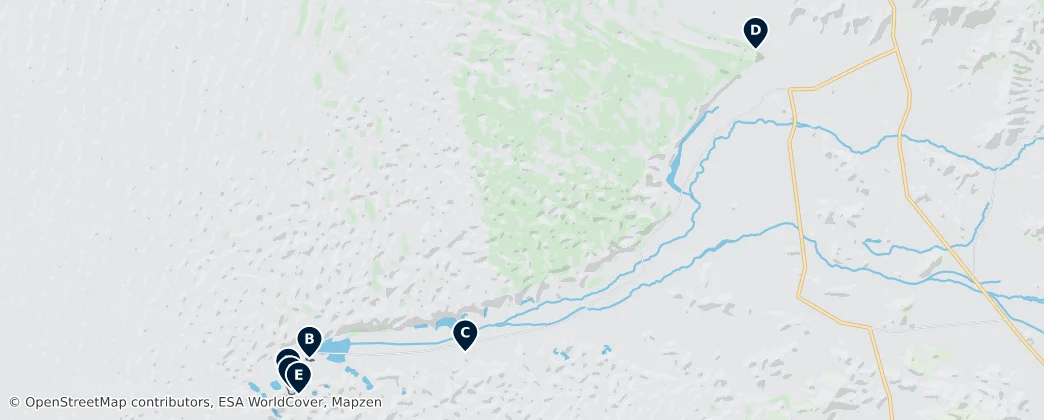 Outdoor Adventures – Mapa