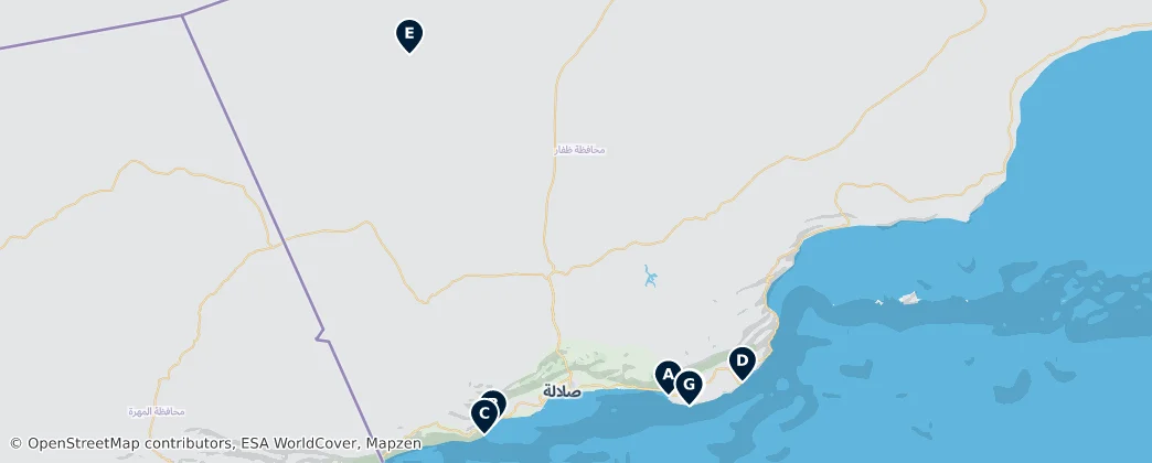Best Beaches & Diving — Map