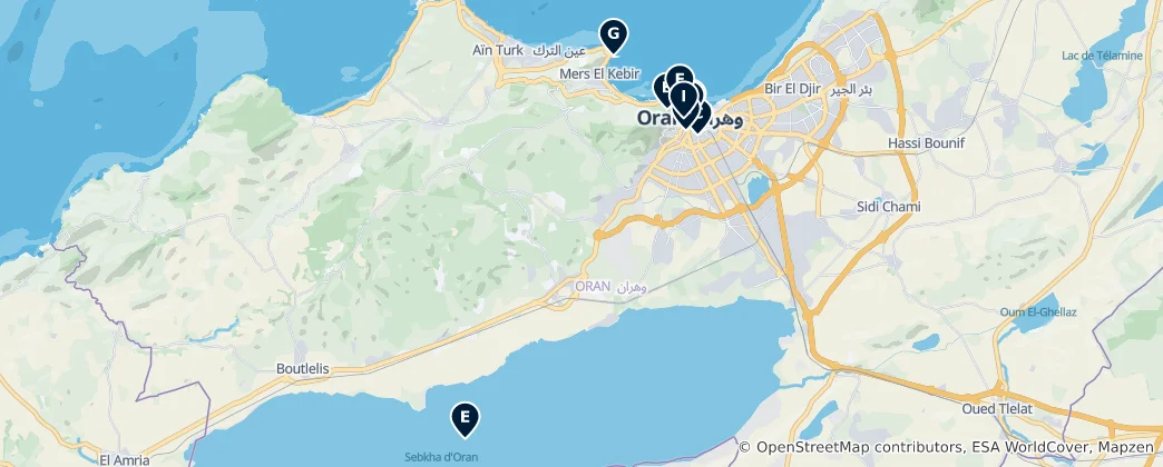 Map of Oran Essentials