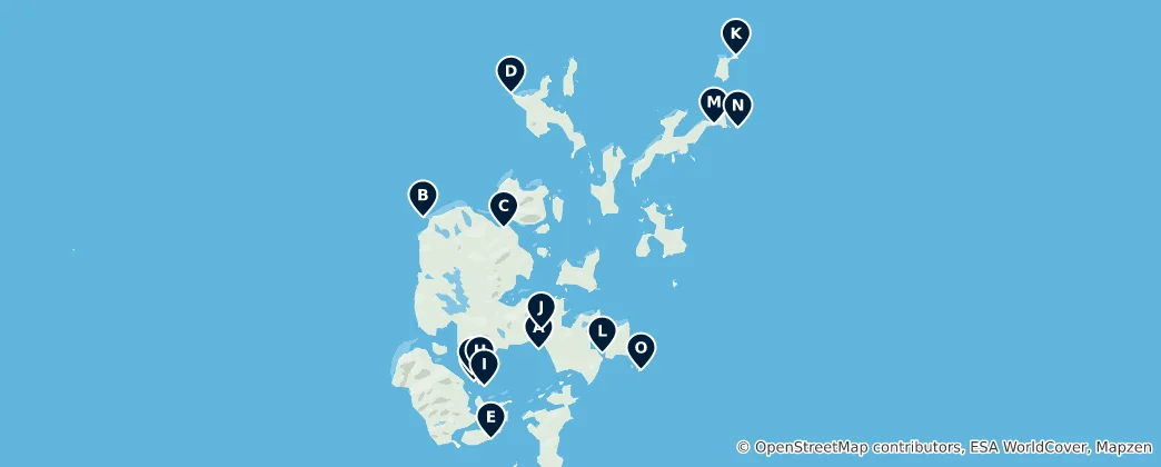 Map of Coastal and Maritime Heritage
