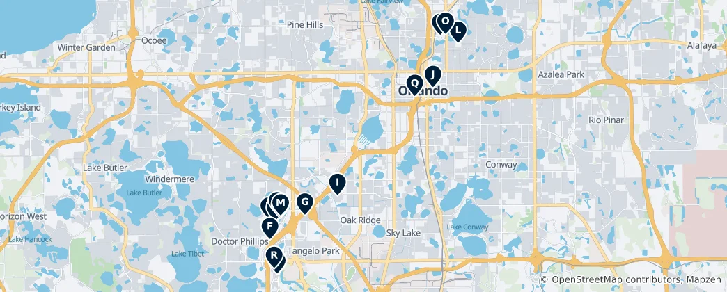 Mapa De Orlando Essentials
