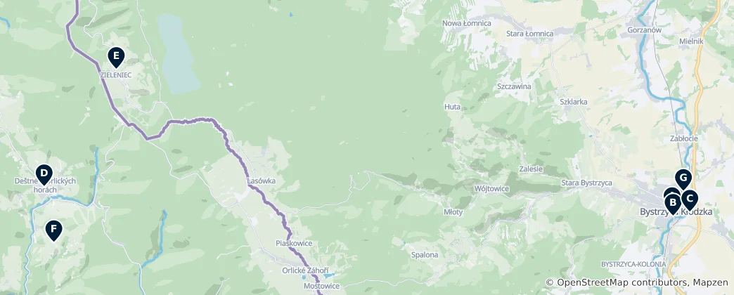Map of Historic Churches and Chapels
