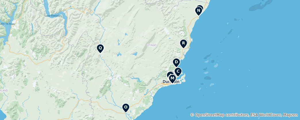 Map of Christian Heritage Sites