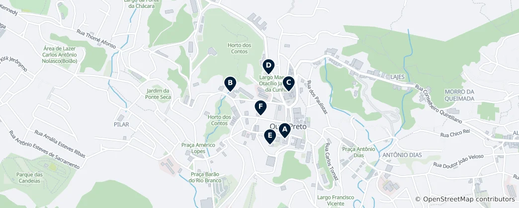 Mapa Historic Museums & Heritage
